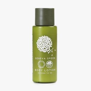 Botella Crema Hidratante Geneva Green 30ml (300 Uds)