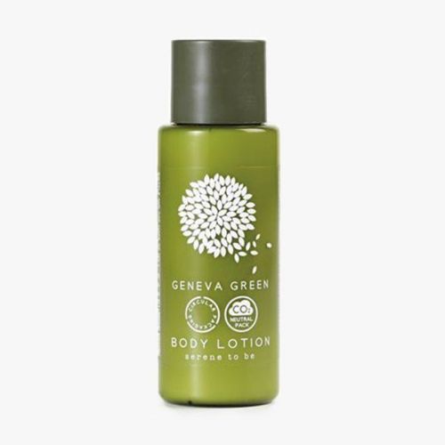 Botella Crema Hidratante Geneva Green 30ml (300 Uds)