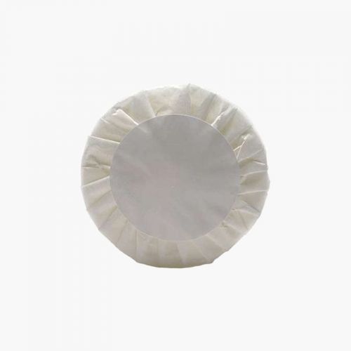 Pastilla jabón redonda plisé 15gr Personalizable (400 Uds)