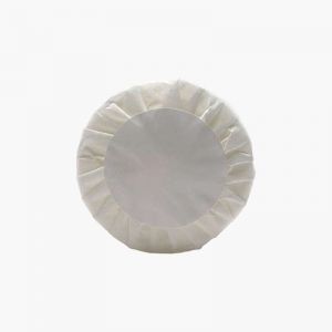 Pastilla jabón redonda plisé 15gr Personalizable (420 Uds)