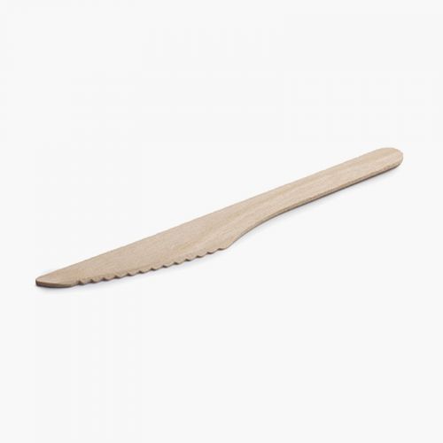 Cuchillo de madera 16,5cm (100 uds)