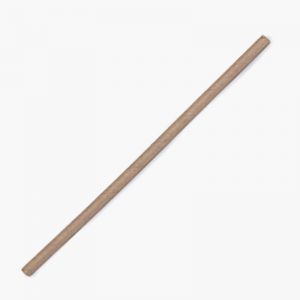 Cañas rectas de papel Kraft 23cm (100 uds)