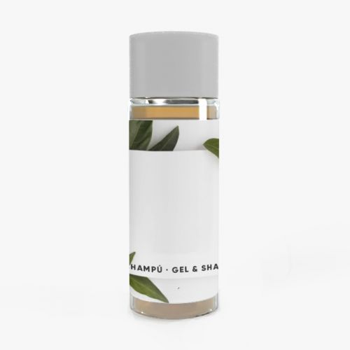 Botella Gel&Champú BIO ECONATURA GREEN Personalizable 30 ml