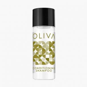 Botella Champú Acondicionador OLIVA 30ml (298 Uds)