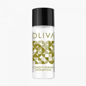 Botella Champú Acondicionador OLIVA 30ml (298 Uds)