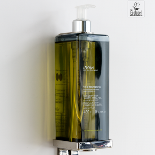 Botella Gel de Ducha Anyah 480ml (18 Uds)