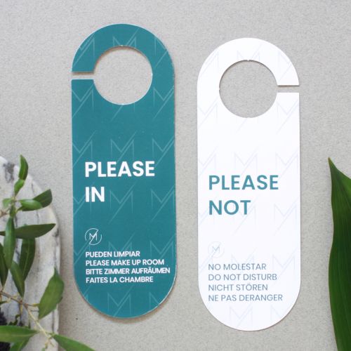 Cartel "No Molestar" Redondo Personalizado (100...