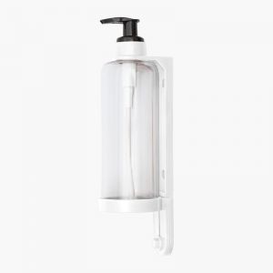 Soporte Botella Dosificadora ABS Blanco