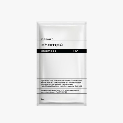 Sobre Champú NAMAN 10 ml (625 Uds)