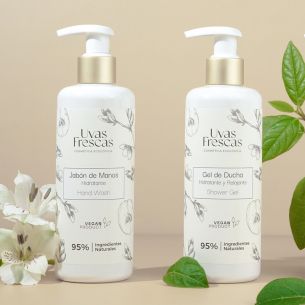 Botella Gel de ducha Uvas Frescas 300 ml (24 Uds) 2