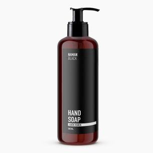 Botella NAMAN Black Jabón de manos 300ml (24 Uds)