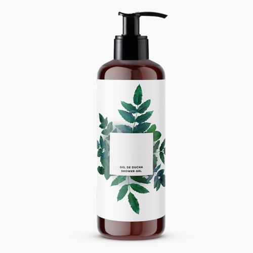 Botella Gel de ducha personalizable 300ml fumé...