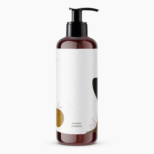 Botella Champú personalizable 300ml fumé  (24 Uds)